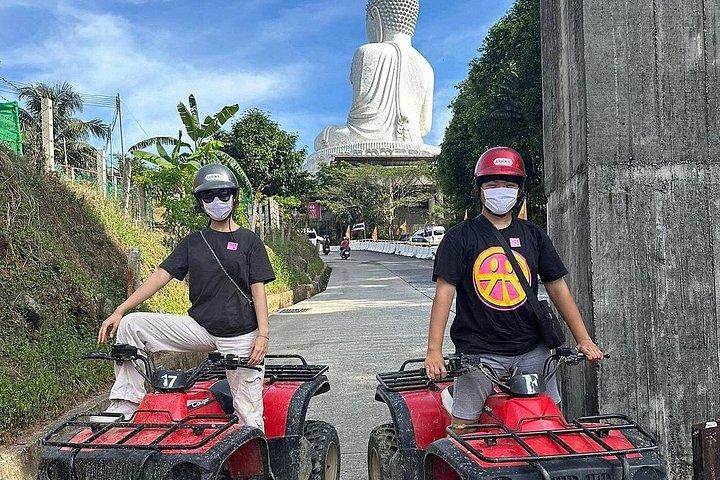 プーケットATVとジップラインジャングルパラダイスアドベンチャー体験