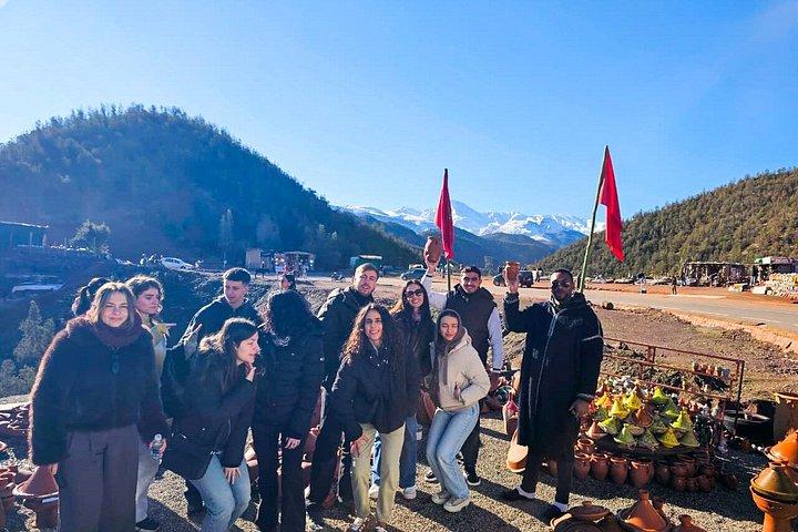 ウリカ渓谷、アトラス山脈、セッティ・ファトマ滝