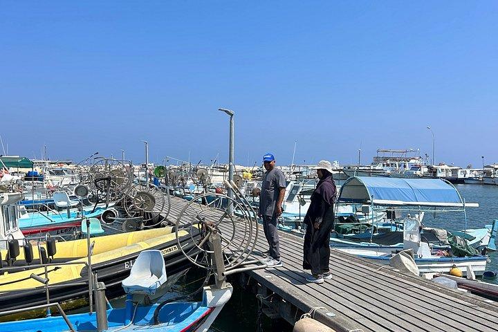 Cyprus: Privé Larnaca Stadsrondvaart & Glasbodemboottocht