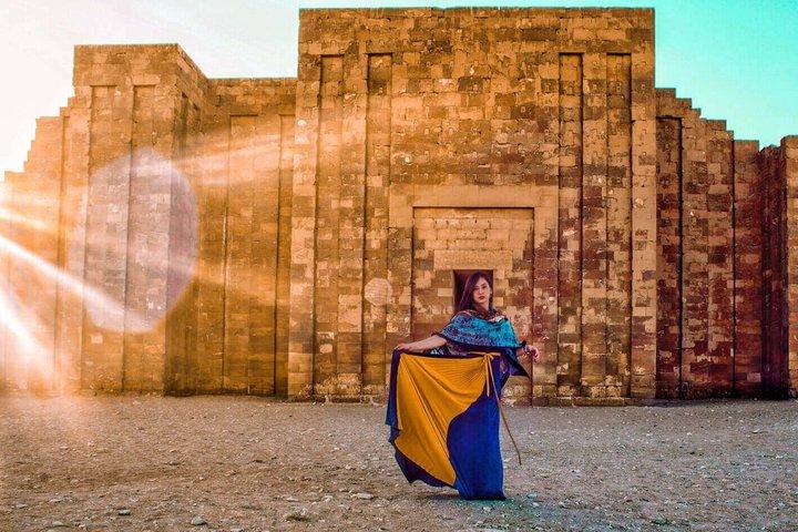 Saqqara Pyramids and Authentic Egyptian Cooking Experience