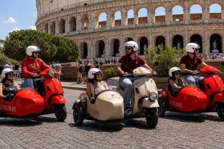 Vespa Sidecar Tour : Roma in un lampo