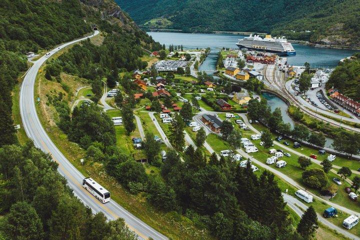 ガイド付きツアー - バイキング村、ネーロイフィヨルド クルーズ、フロム鉄道