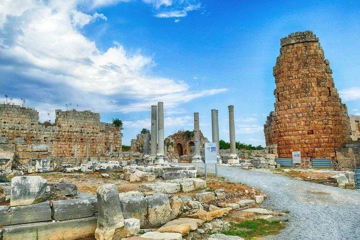 Perge, Aspendos, Side & Kurşunlu Tour with Lunch