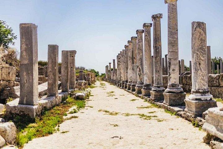 Perge, Aspendos, Side & Kurşunlu Tour with Lunch