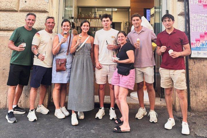 Tour gastronómico de pasta, pizza y helado en el corazón de la antigua Roma