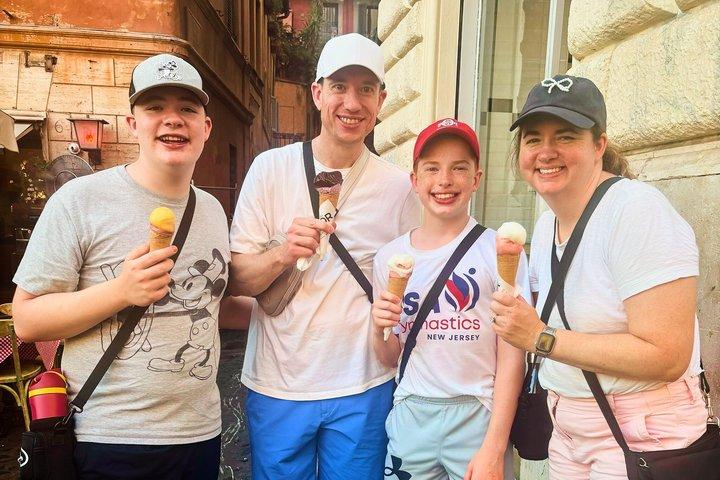 Tour gastronómico de pasta, pizza y helado en el corazón de la antigua Roma