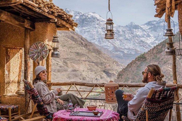 Atlasbjergene og 3 dale med frokost privat tur - Marrakech