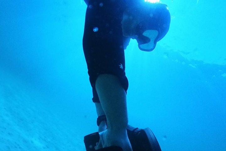 Cap d'Antibes: Scooter, Snorkeling and private Paddle.