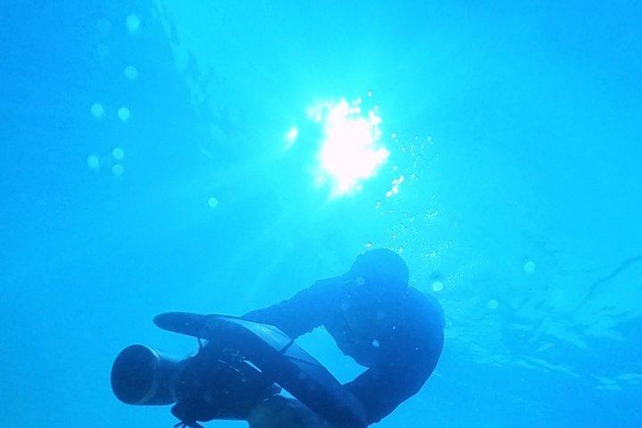 Cap d'Antibes: Scooter, Snorkeling and private Paddle.
