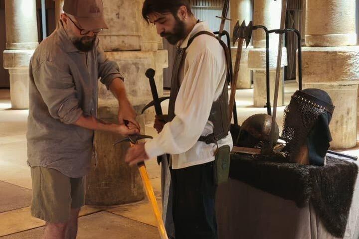 Sword Training in a 1,600-Year-Old Cistern