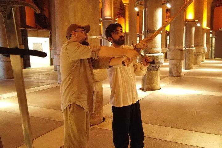 Sword Training in a 1,600-Year-Old Cistern