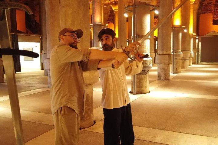 Sword Training in a 1,600-Year-Old Cistern