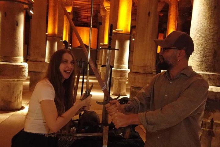 Sword Training in a 1,600-Year-Old Cistern