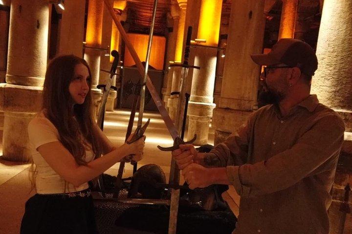 Sword Training in a 1,600-Year-Old Cistern