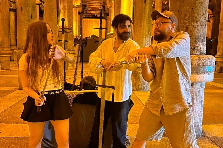 Sword Training in a 1,600-Year-Old Cistern