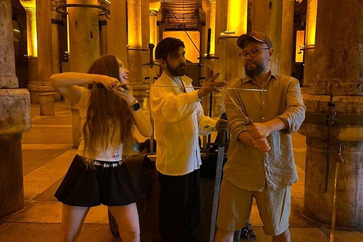 Sword Training in a 1,600-Year-Old Cistern