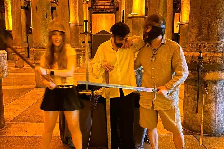 Sword Training in a 1,600-Year-Old Cistern