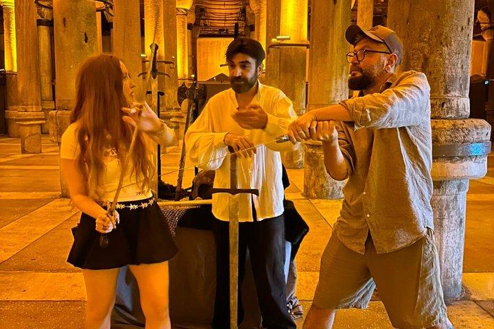 Sword Training in a 1,600-Year-Old Cistern