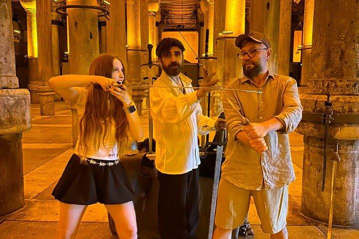 Sword Training in a 1,600-Year-Old Cistern