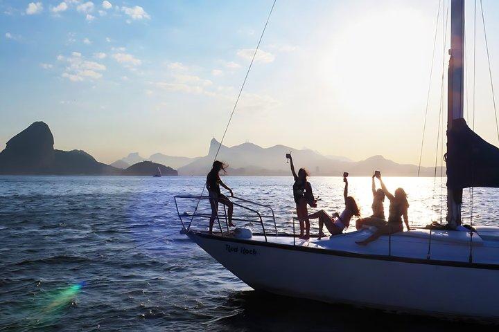 Rio de Janeiro Solnedgångssegling med drycker