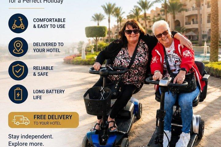 シャルム・エル・シェイクの電動車いすレンタル