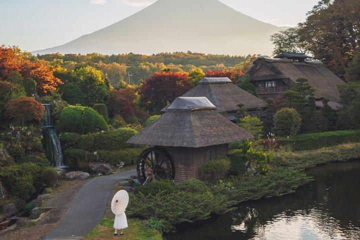 富士山と箱根の1日プライベートツアー 雄大な体験