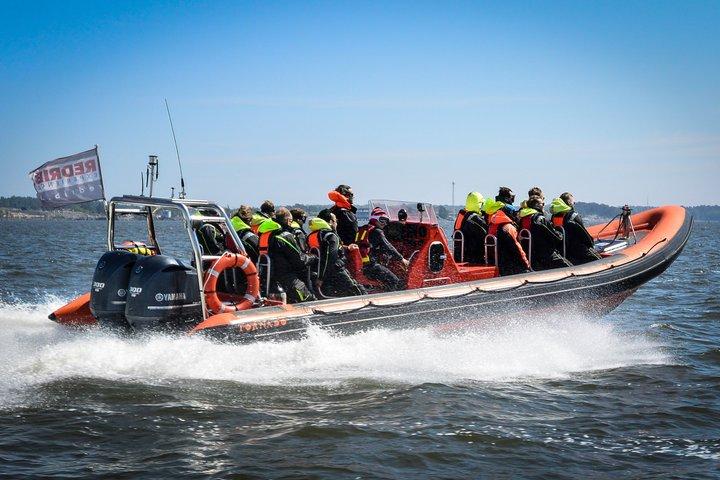 Helsinki City and Archipelago Guided RIB Boat Tour