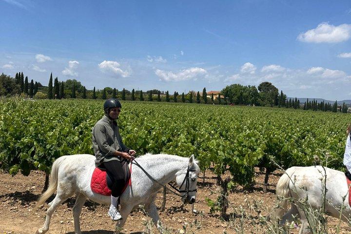 Från Barcelona: PRIVAT ridning och Tapas Brunch
