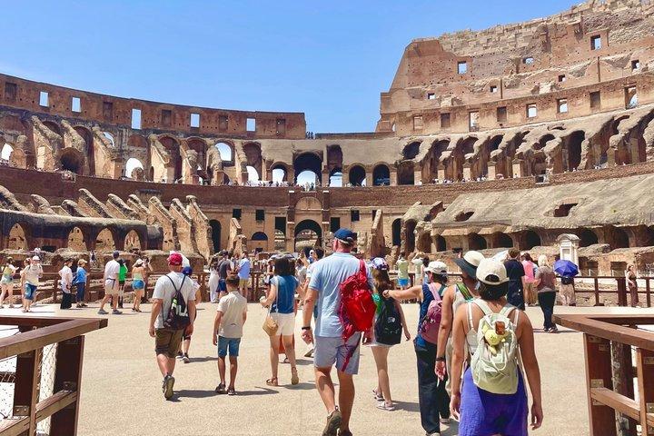 Exclusieve rondleiding Colosseum Arena met archeoloog en Forum Romanum