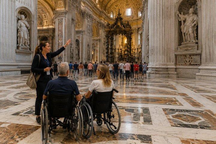 Guided Tour at St. Peter Basilica for Wheelchair Users