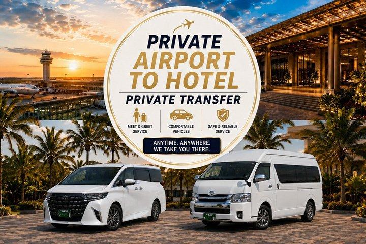 Okinawa Private Airport Transfer to Your Hotel（1-9 guests )