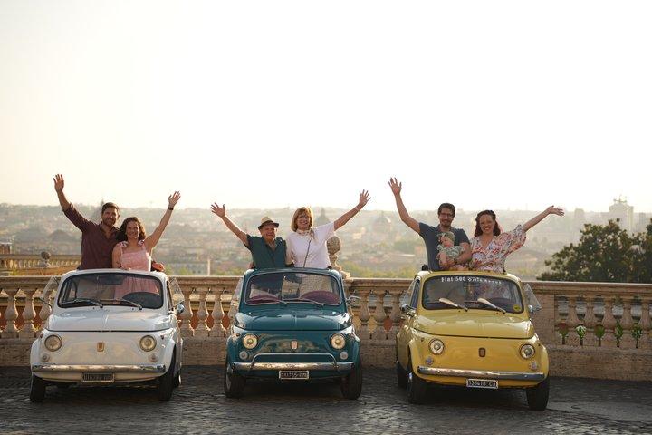 Rome Fiat 500 Tour met fotoshoot optie