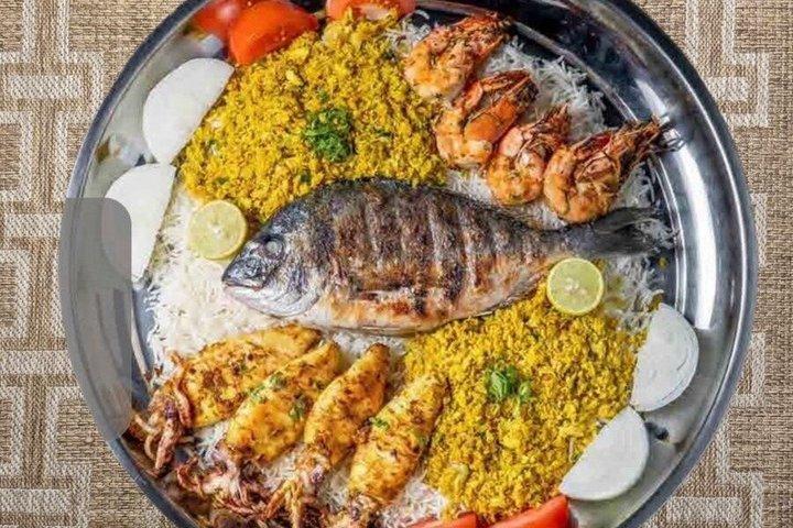 Private Abra-Fahrt mit emiratischem Meeresfrüchtetablett