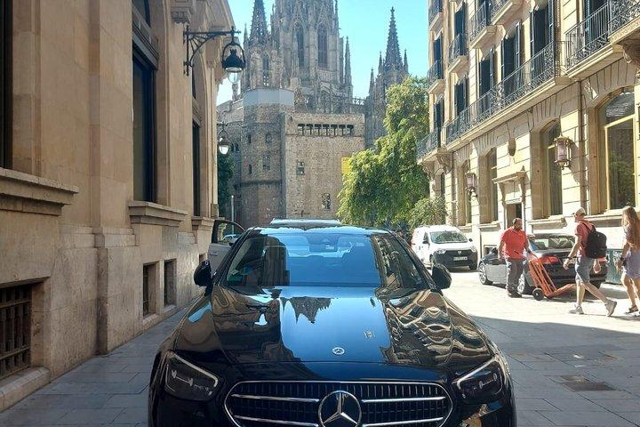バルセロナのハイライトを巡るプライベートツアー（港またはホテル送迎付き）