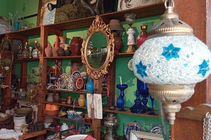 Istanbul Vintage Flea Market & Antique Photo Tour by Motorcycle