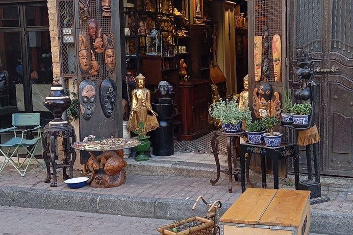 Istanbul Vintage Flea Market & Antique Photo Tour by Motorcycle