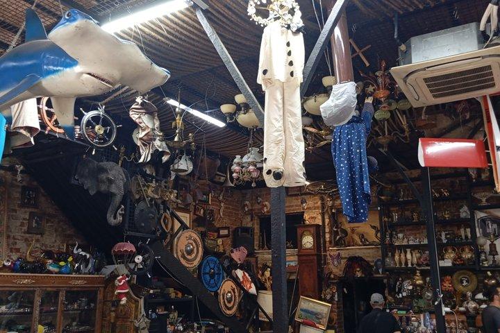 Istanbul Vintage Flea Market & Antique Photo Tour by Motorcycle
