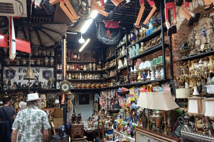 Istanbul Vintage Flea Market & Antique Photo Tour by Motorcycle