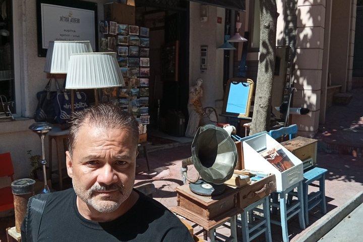 Istanbul Vintage Flea Market & Antique Photo Tour by Motorcycle