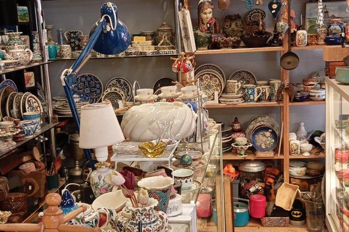 Istanbul Vintage Flea Market & Antique Photo Tour by Motorcycle
