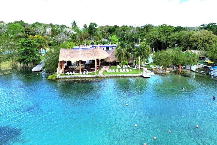 Chacchoben Mayan Ruins and Seven Colors Lagoon