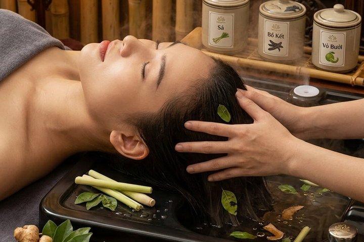 ハノイ旧市街：ラスパ-栄養シャンプー＆ヘッドマッサージ