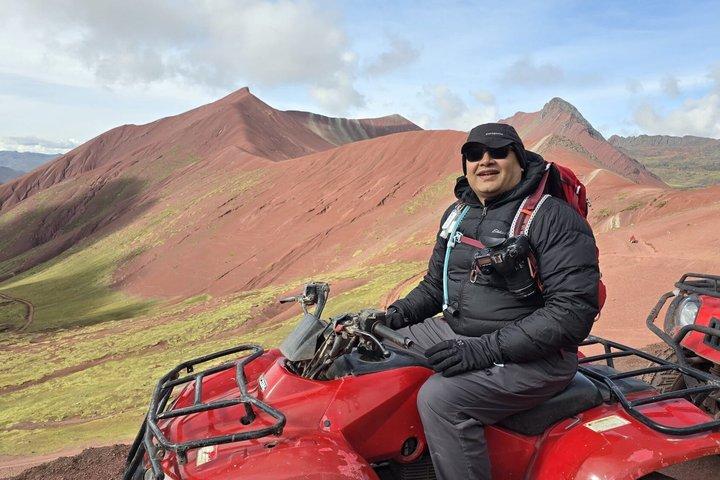 Tour in quad di Rainbow Mountain e Red Valley da Cusco