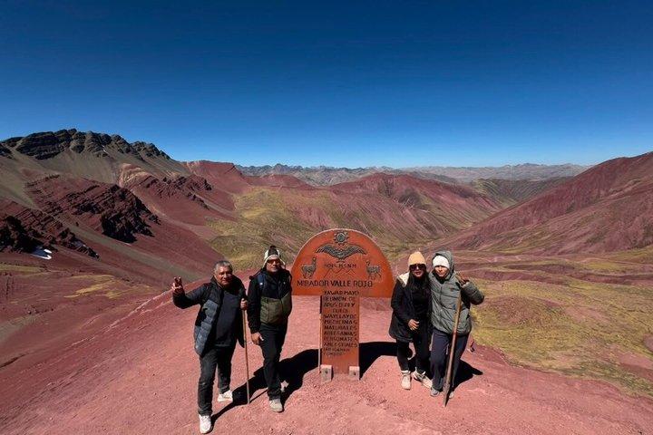 Tour in quad di Rainbow Mountain e Red Valley da Cusco