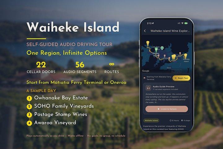 Waiheke Wine Tour: Self-Guided GPS Audio Guide