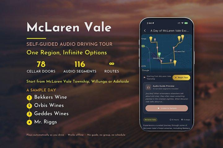 McLaren Vale Wine Tour - Self-Guided GPS Audio Guide