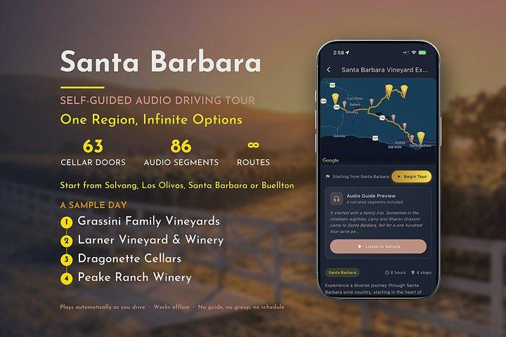 Santa Barbara Wine Tour - Self-Guided GPS Audio Tour
