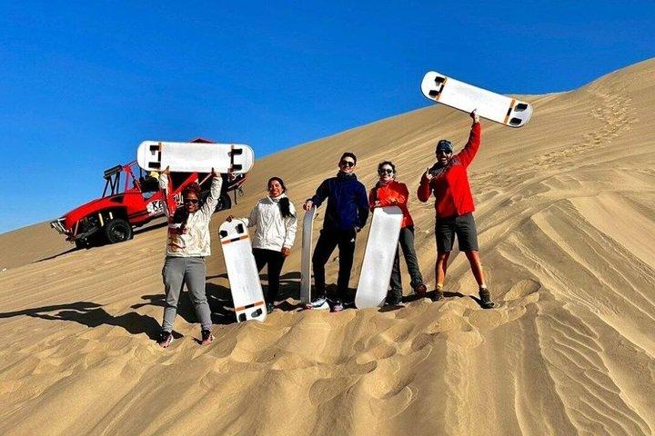 リマ発、バジェスタス諸島とワカチナへの日帰り旅行
