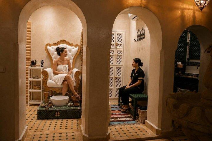 Moroccan Hammam & Agafay Desert Quad, Camel Ride with Dinner Show