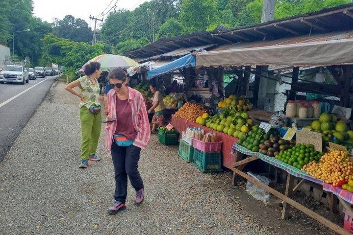 チェンダーオの終日洞窟山からの眺め